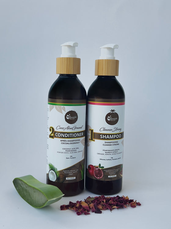 Shampoo and Conditioner Bundle - 250ml/8oz to 500ml/17oz bottles